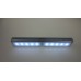 Hguangs 10 LED Wireless Motion Sensing Light Bar with   Magnetic Strip (Battery Operated), Cabinet LED Night   Light/Step Light/Stairs Light